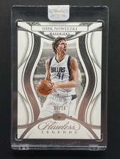 2024-25 Panini Flawless Dirk Nowitzki Diamond /10 Legends #110 Mavericks NBA