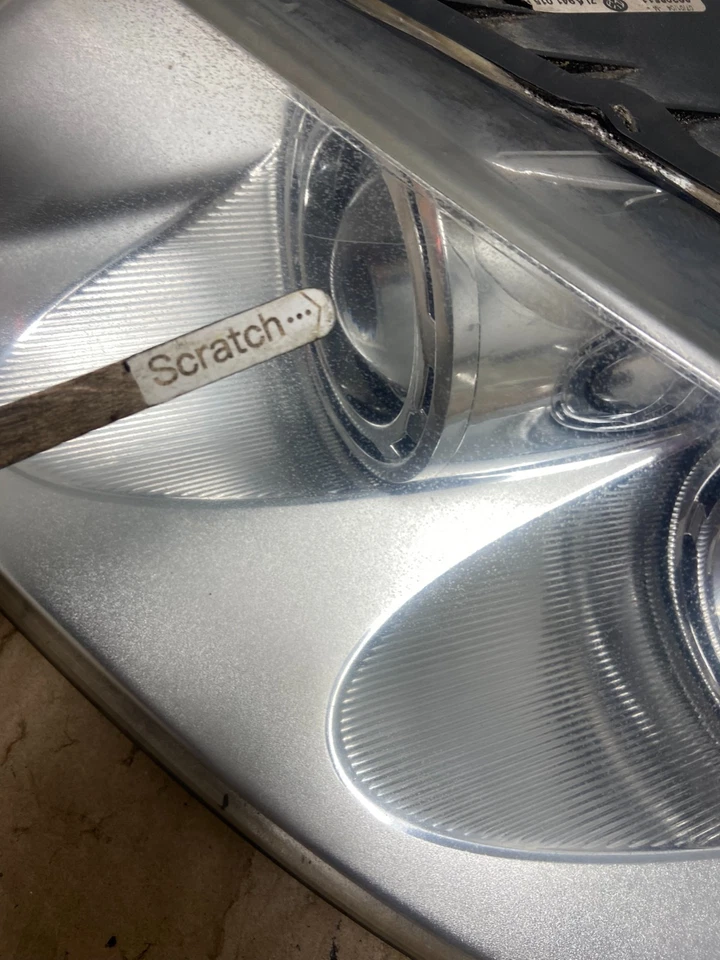 2004 to 2007 Volkswagen Touareg Left Driver Xenon HID Headlight Oem R3275 DW - Image 4 of 4