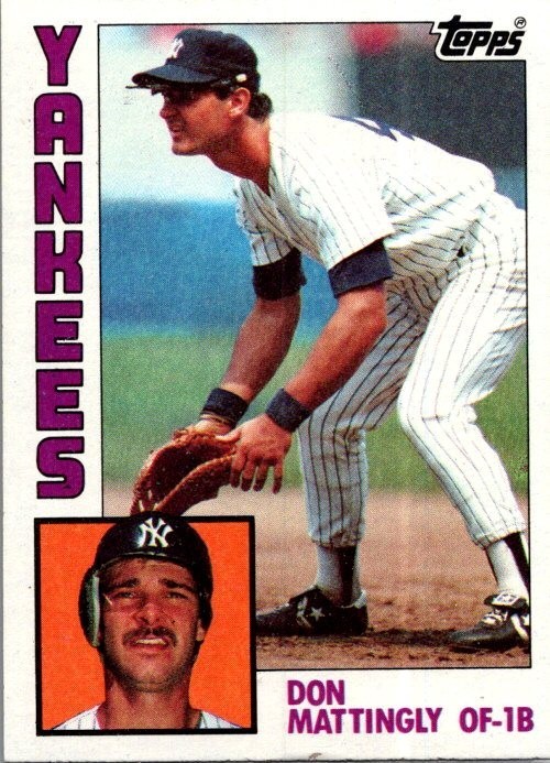 1984 Topps - Don Mattingly #8 Rookie