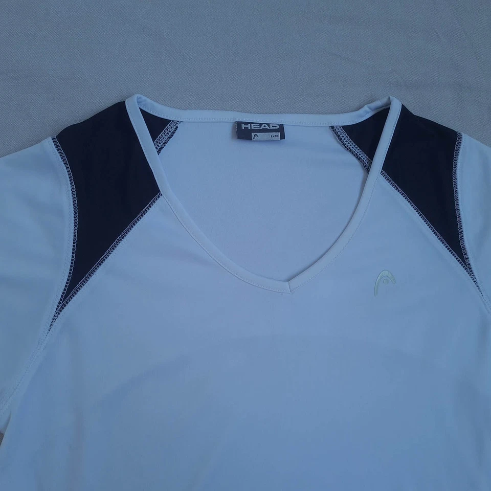 Camiseta de tenis Head para mujer talla L/40 camiseta de rendimiento ropa deportiva ligera Foto 2 de 4