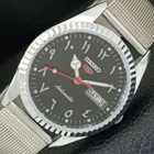 JAPAN VINTAGE REFURBISHED SEIKO 5 AUTOMATIC 6309A MENS ARABIC WATCH a441433-u