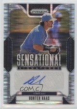 2025 Panini Prizm Sensational Signatures Pulsar 134/199 Hunter Haas Auto 15za