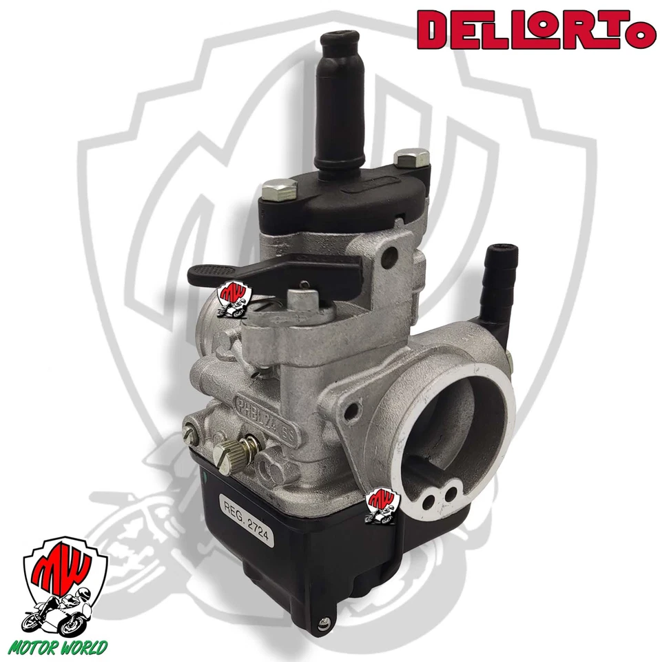 POLINI 02724 CARBURATORE PHBL 24 BS DELL´ORTO ATTACCO ELASTICO UNIVERSALE MOTO 2T / 4T