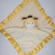 Kidsline Yellow Giraffe Baby Security Blanket Lovey