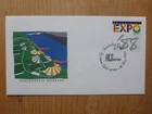AUSTRALIA WORLD EXPO '88 SOUVENIR COMMEMORATIVE POSTMARK COVER- UNIVERSITY