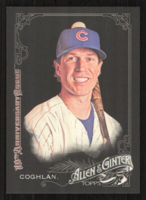 2015 Topps Allen & Ginter X CHRIS COGHLAN Black card CHICAGO CUBS #310
