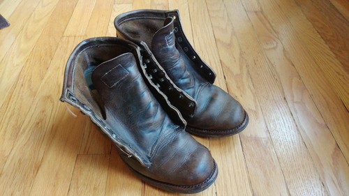 20065 Apache Brown Leather Work Boot 