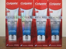 4x Colgate Toothpaste Renewal Gum Restoration Whitening Cool Mint Gel 3oz 5/23