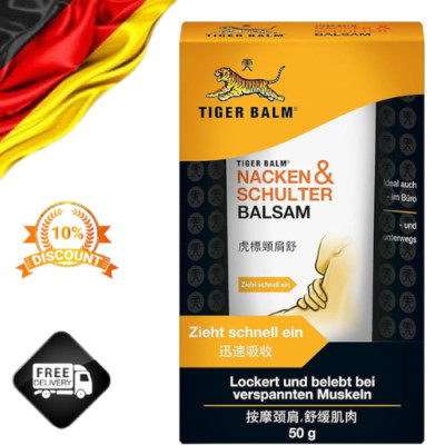 TIGER BALM NACKEN & SCHULTER BALSAM - Pflegende Einreibung ideal für... 