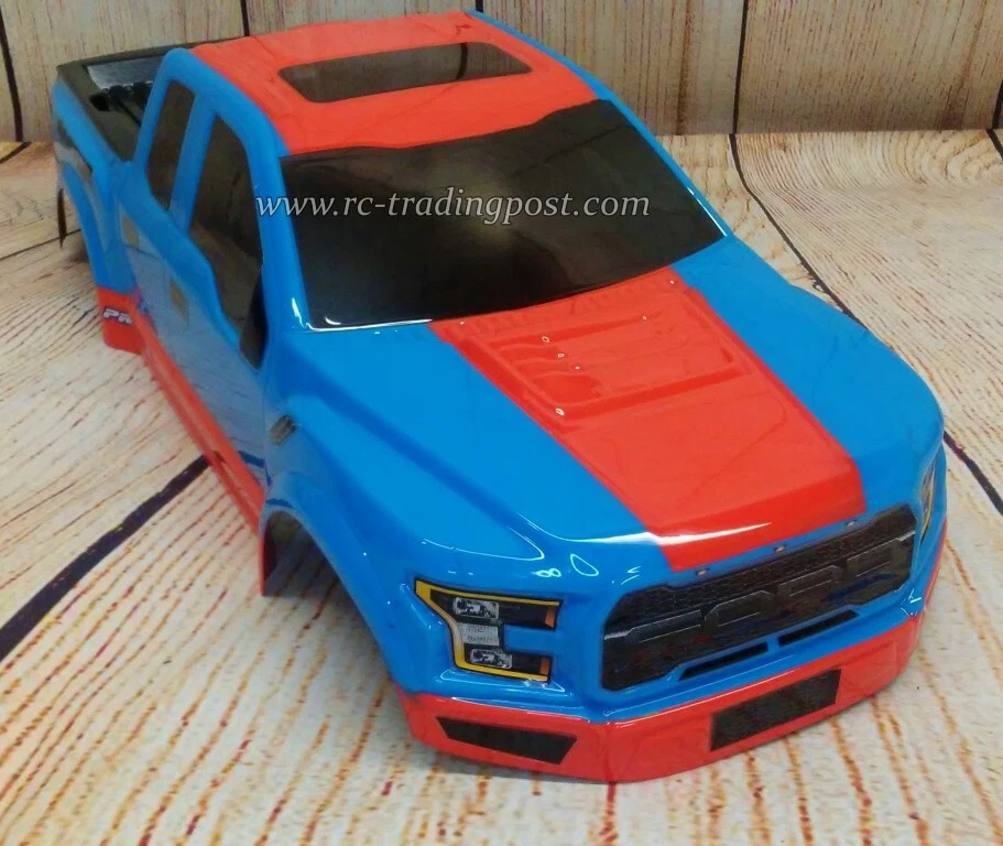 Ford F-150 Raptor Custom Painted RC Body 1/10 WB 10"/254mm (Stampede,Granite) - Image 3 of 4