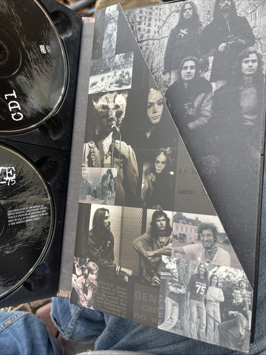 GENESIS Archive 1967-75 4CD Box Set *RARE* PETER GABRIEL Live Hits