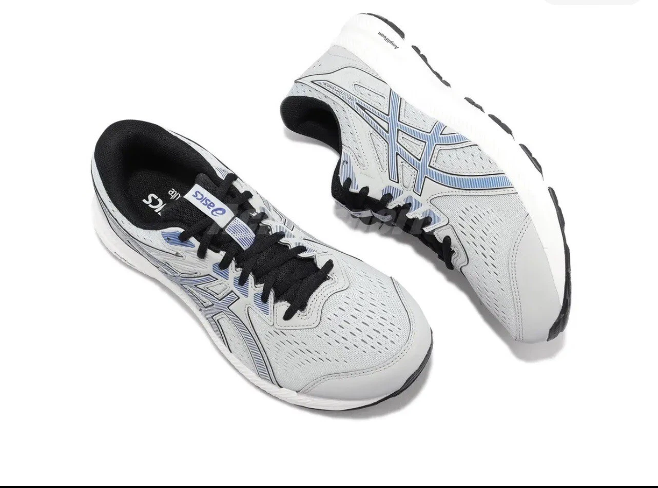 Asics GEL Contend 8 9.0 US Piemonte Grigio Blu Uomo Running