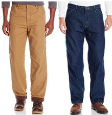 Wrangler Authentics Fleece Lined Carpenter Pant Men's