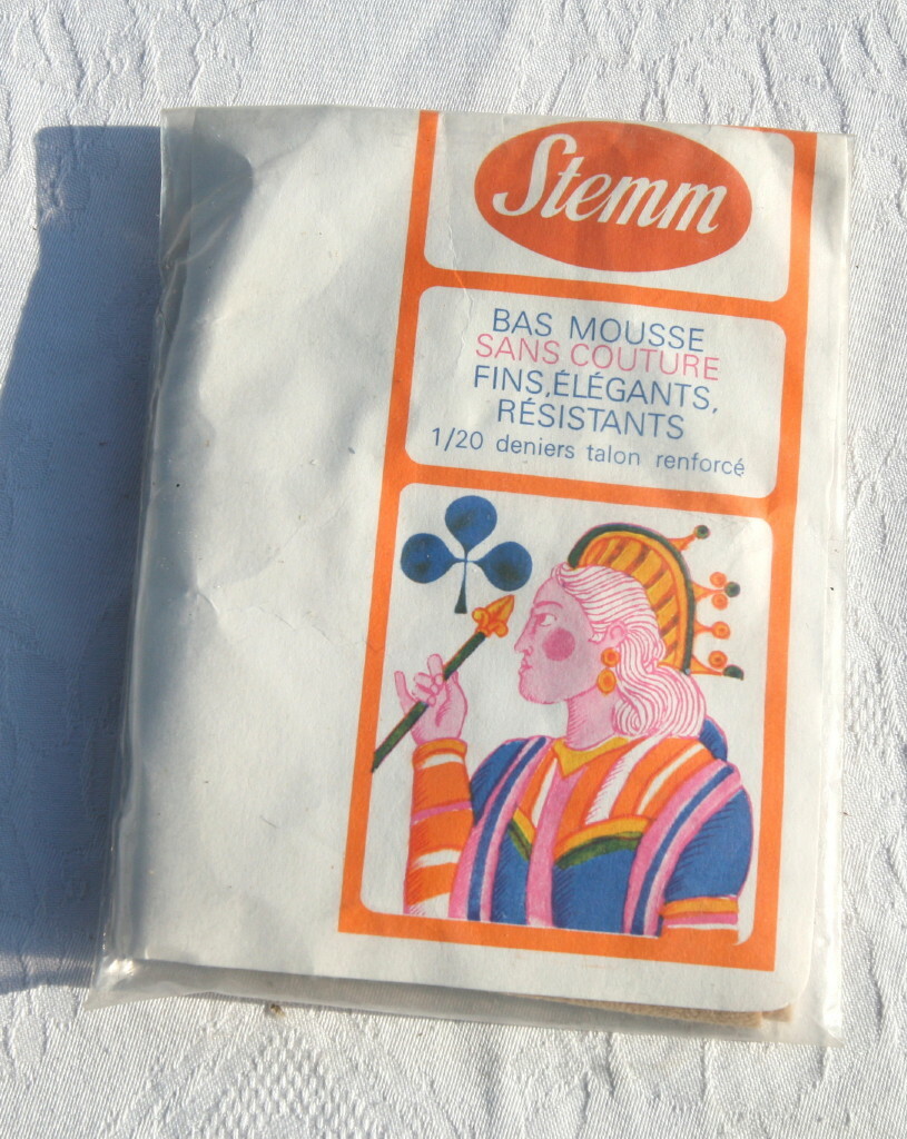 1 Par De Medias stemm Espuma Vintage T. 2-9 - 37/38