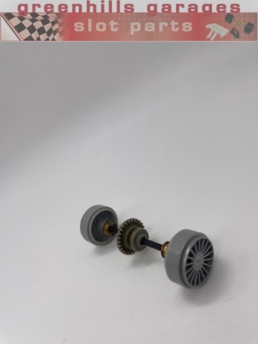 Greenhills SCX Mercedes CLK DTM Vodafone Hinterachse & Räder - gebraucht - P10023