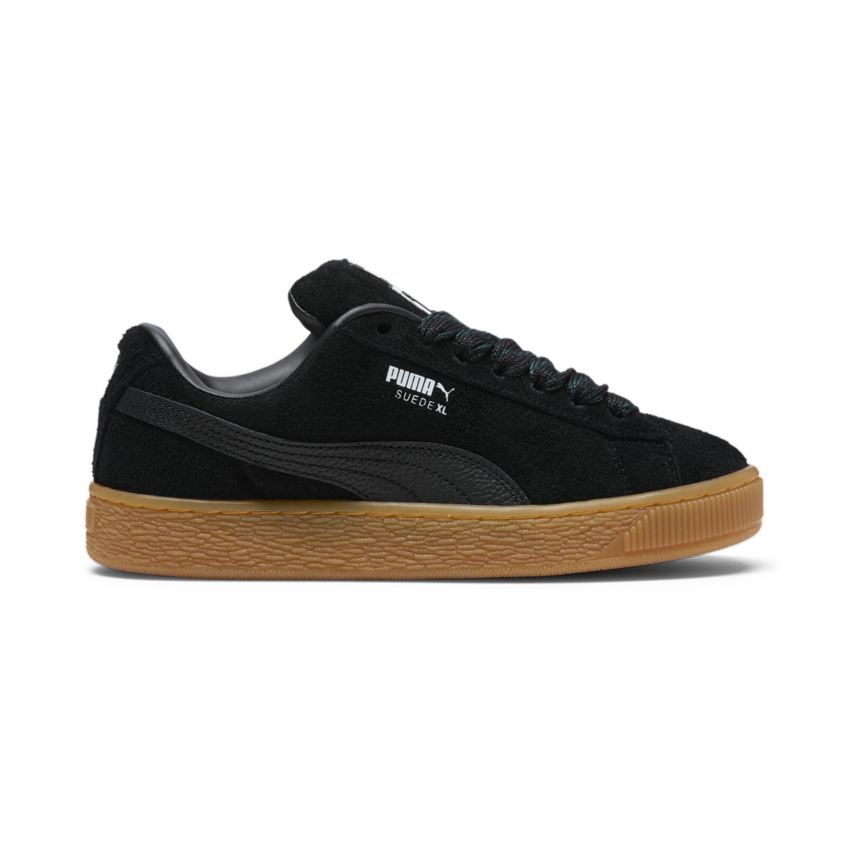 Puma Suede Xl Flecked 39857801 Womens Black Suede Lifestyle