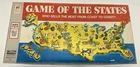 Vintage Game of the States Milton Bradley 1975 Board Game #4920 Incomplete