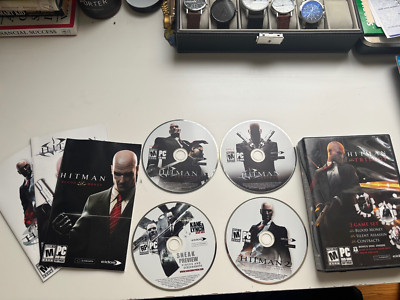 Hitman Trilogy (PC, 2007) INComplete Silent Assassins Blood Money Contracts
