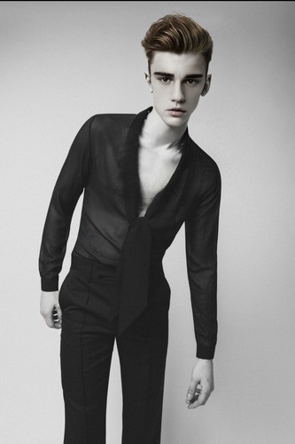 Phix Clothing Designer Shirt BLACK V NECK DRAPED CHIFFON TIE FRONT ...