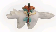 Ernie Mackel - 6-Directional Zuni Fetish - Native American - Stone Carving