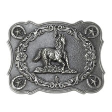 Horse Belt Buckle Western Cowboy Cowgirl Native American Motorcyclist HRS-15-S 