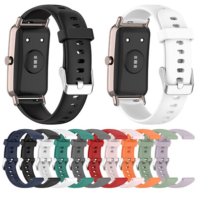 For Huawei Watch Fit Mini Silicone Strap Watchband 16mm Strap Watch Accessories