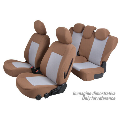 LSD8 Set Coprisedili Superior - Nocciola per Hyundai Ioniq (12/16>07/22) Ev Prem - Foto 1 di 5