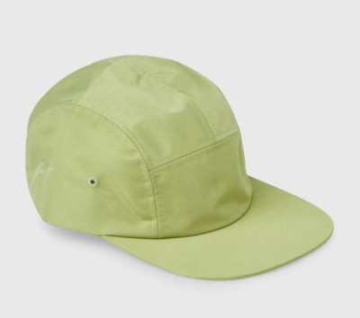 COS Light Green 5 Panel Recycled Nylon Cap - Men's S/M Hat