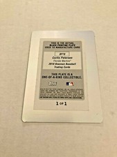 2010 Bowman Curtis Petersen Rookie Black Printing Plate 1/1 Real 1 Of 1 Rare