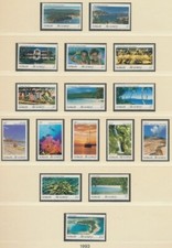 Vanuatu 1993 - Landscape Scenes / Scenery of Vanuatu - Set of 16 - MNH