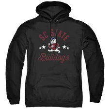 SC State Adult Pullover Hoodie Bulldogs, Black, S-3XL