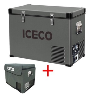 Iceco Vl45 47qt Portable Freezer Fridge 12v Cooler Car Camping Truck With Cover Ebay