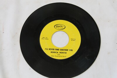 Borica Ronto Mike Drost 45 RPM Record Find Another You Latin Music