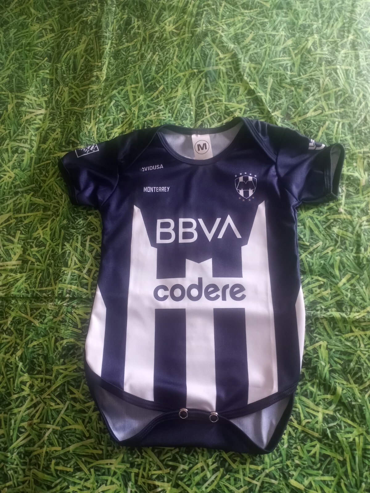 Rayados de monterrey Newborn Soccer Jumpsuit