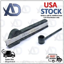 Buyohlic Straight Shank Parting Cut Off Tool Holder With HSS Blade (USA STOCK)