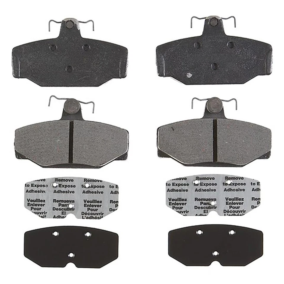 Pastillas de freno metálicas Element3 para Volvo 780 1991 delanteras y traseras - Raybestos Foto 2 de 4