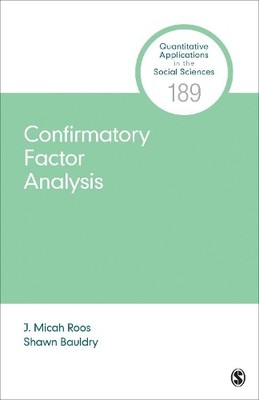 J. Micah Roos Shawn Bauldry Confirmatory Factor Analysis (Taschenbuch)