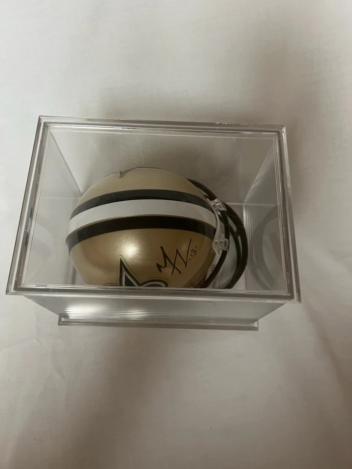Мини-шлем с автографом Майкла Томаса из New Orleans Saints с сертификатом подлинности JSA - Изображение 4 из 4