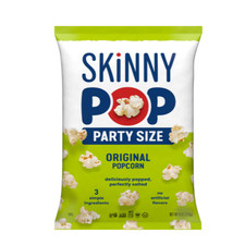 Skinnypop Gluten Free Original Popcorn, 8.0 oz Family Size Bag, Skinny Pop, Popc
