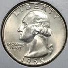 1958-D Washington 90% Silver Quarter Gem BU Uncirculated - Original Coin
