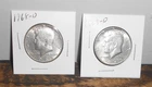 1968 D &1969 D Kennedy Half Dollar 40 per cent silver