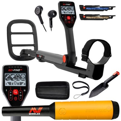Minelab GO-FIND 66 Metal Detector with PRO-FIND 20 Pinpointer & Holster
