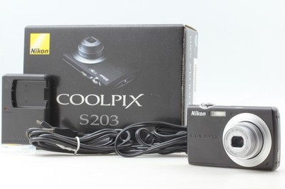 Exc+5 in Box]Nikon COOLPIX S203 10.0MP Zoom Compact Digital Camera
