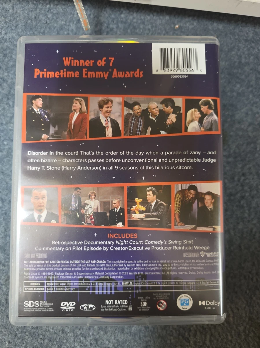 Night Court: the Complete Series Seasons 1-9 (DVD, 26-Disc Set) Ships from US