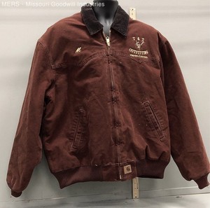 Carhartt Men's J14 Santa Fe Jacket Clay Quilted Lined Western Yoke Sz 2XL