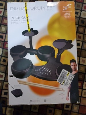 First Act Digital Drum Kit Adam Levine - Not Taken Out Of Box, Distressed Box