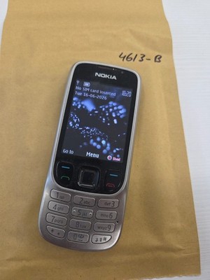 Nokia Classic 6303 Handy (entsperrt) - Steel