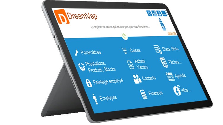 Logiciel de caisse vape DreamVap 2025 pour simplifier vos stocks de e-liquides