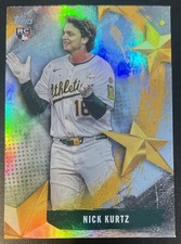 2025 Topps Update Series Stars Of MLB Nick Kurtz #SMLB-61 NM RC Rookie Athletics