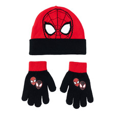 Spiderman Beanie Hat and Glove Set Officially Licensed BRAND NEW w/ Tag